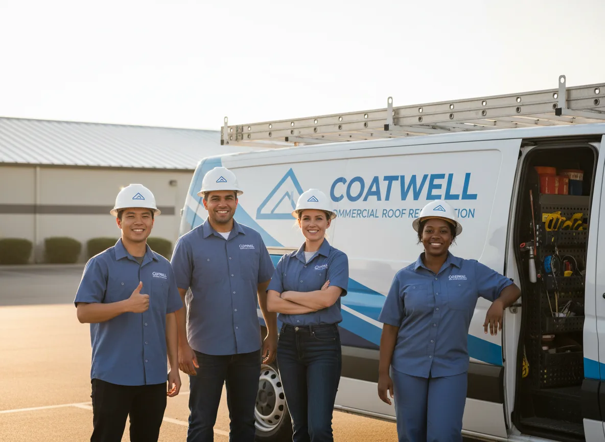 Commercial roof coating company in Dennis, MS